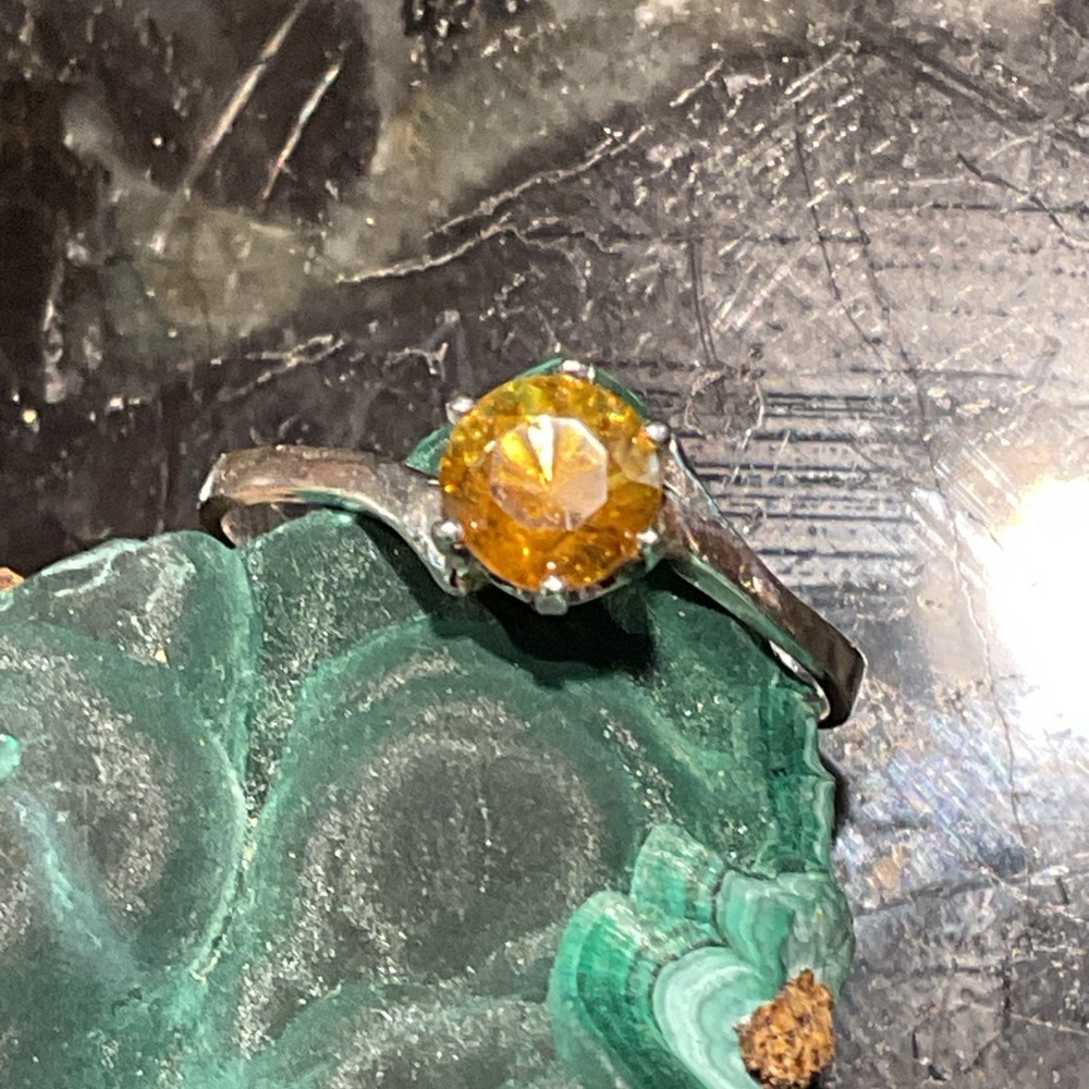 Sphene .925 Silver Ring 6